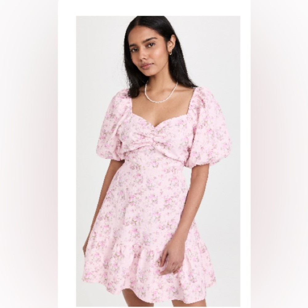 English Factory Floral Mini Dress